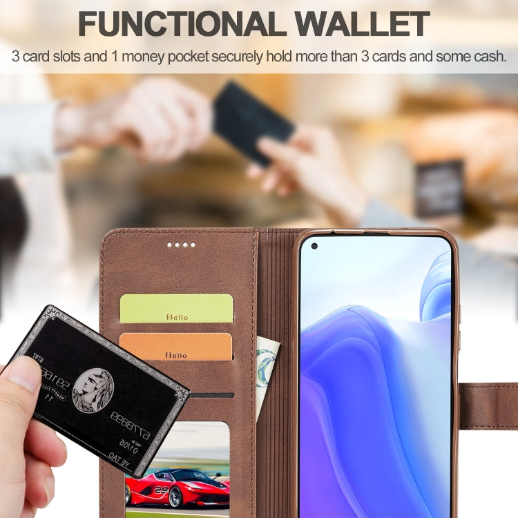 LC.IMEEKE Calf Texture Flip Leather Case – Xiaomi Mi 10 5G / Mi 10T Pro 5G / Mi 10T Lite 5G