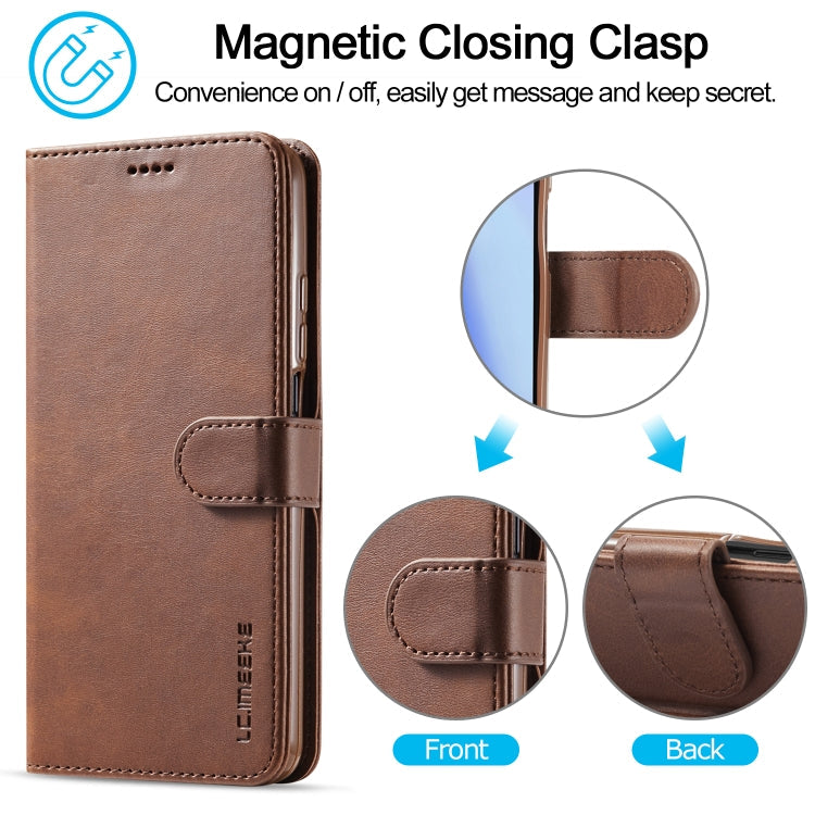 LC.IMEEKE Calf Texture Flip Leather Case – Xiaomi Mi 10 5G / Mi 10T Pro 5G / Mi 10T Lite 5G