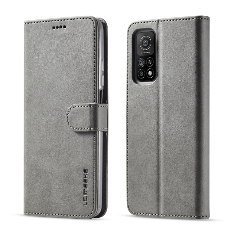 LC.IMEEKE Calf Texture Flip Leather Case – Xiaomi Mi 10 5G / Mi 10T Pro 5G / Mi 10T Lite 5G