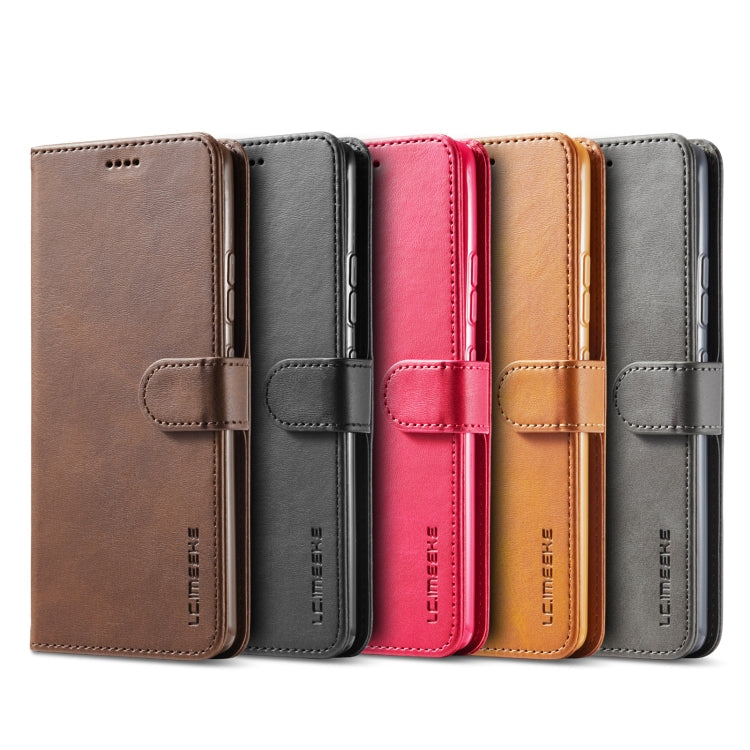 LC.IMEEKE Calf Texture Flip Leather Case – Xiaomi Mi 10 5G / Mi 10T Pro 5G / Mi 10T Lite 5G