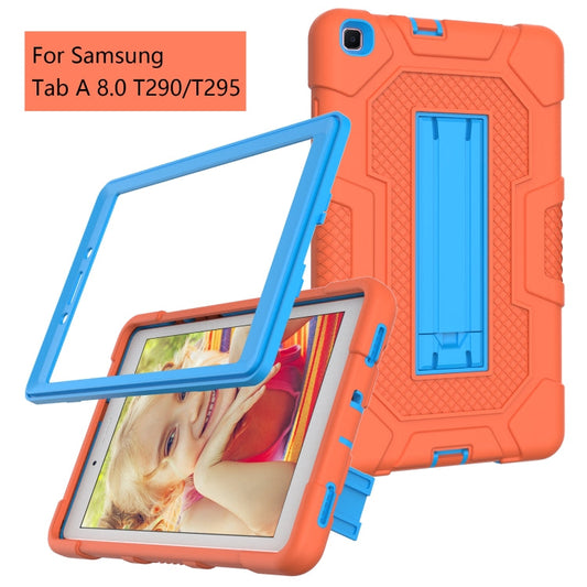 Contrast Colour Shockproof Silicone & PC Tablet Case with Stand | Samsung Galaxy Tab A 8.0 / 8.4 / 10.1