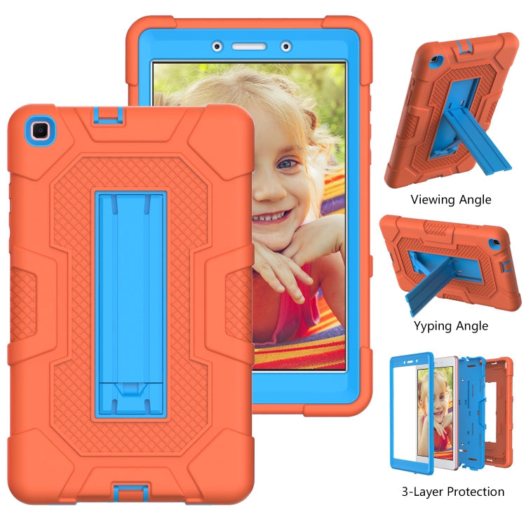 Contrast Colour Shockproof Silicone & PC Tablet Case with Stand | Samsung Galaxy Tab A 8.0 / 8.4 / 10.1