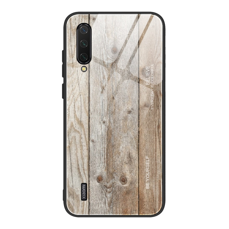 Schutzhülle aus Holzmaserung-Glas, für Xiaomi Mi CC9, für Xiaomi Poco X3 NFC, für Xiaomi Redmi K30 Pro, für Xiaomi Redmi Note 9S