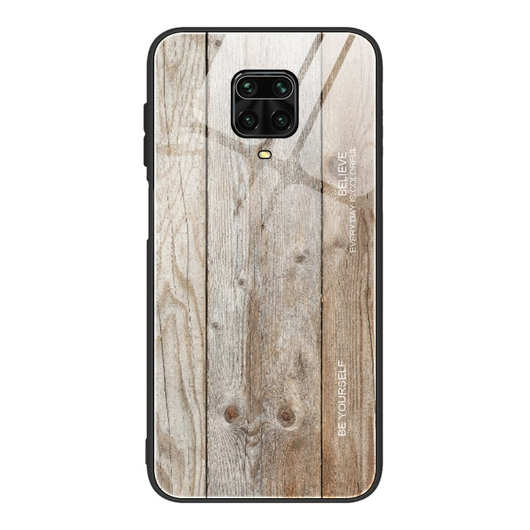 Schutzhülle aus Holzmaserung-Glas, für Xiaomi Mi CC9, für Xiaomi Poco X3 NFC, für Xiaomi Redmi K30 Pro, für Xiaomi Redmi Note 9S