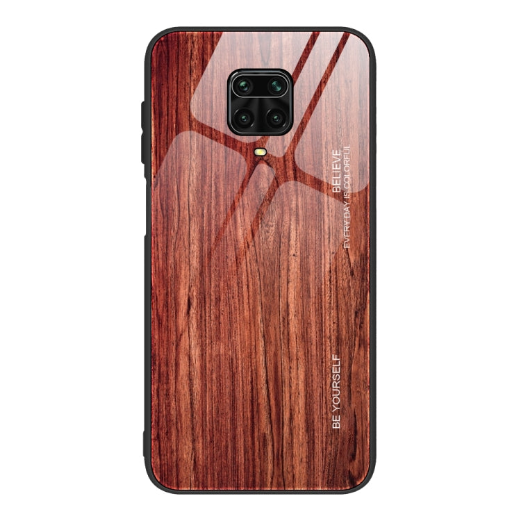 Schutzhülle aus Holzmaserung-Glas, für Xiaomi Mi CC9, für Xiaomi Poco X3 NFC, für Xiaomi Redmi K30 Pro, für Xiaomi Redmi Note 9S