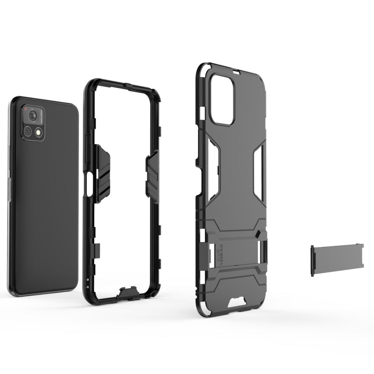 Shockproof PC & TPU Phone Case with Invisible Holder | Vivo Y52s 5G | Xiaomi Mi 11 | Samsung Galaxy A02s