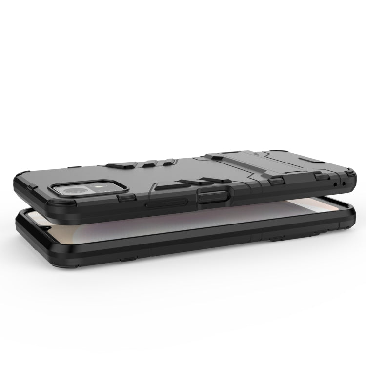 Shockproof PC & TPU Phone Case with Invisible Holder | Vivo Y52s 5G | Xiaomi Mi 11 | Samsung Galaxy A02s