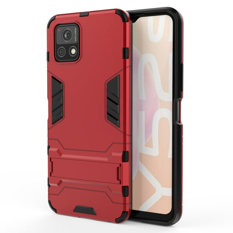 Shockproof PC & TPU Phone Case with Invisible Holder | Vivo Y52s 5G | Xiaomi Mi 11 | Samsung Galaxy A02s