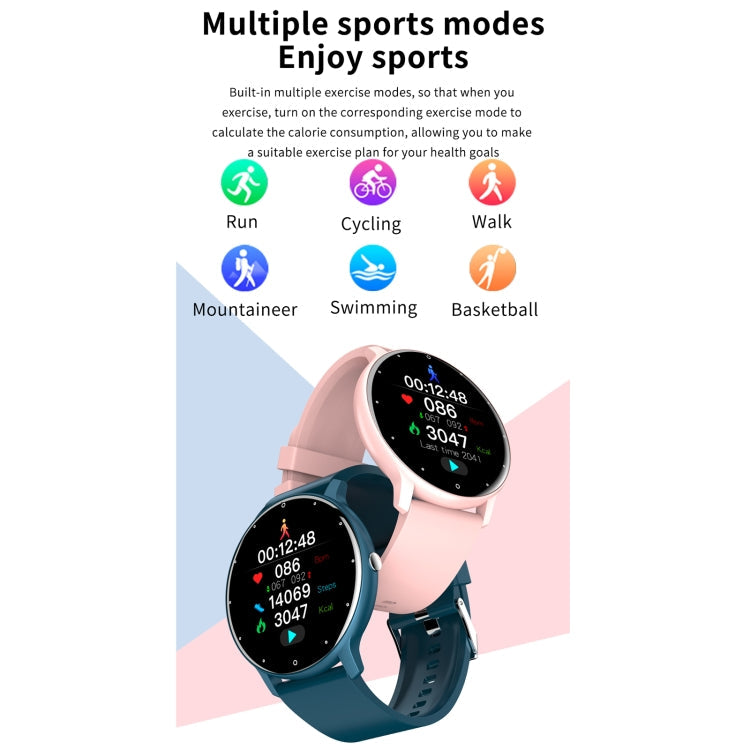 ZL02 Smart Watch – 1.28" Touch Screen, IP67 Waterproof, Heart Rate & Blood Pressure Monitor
