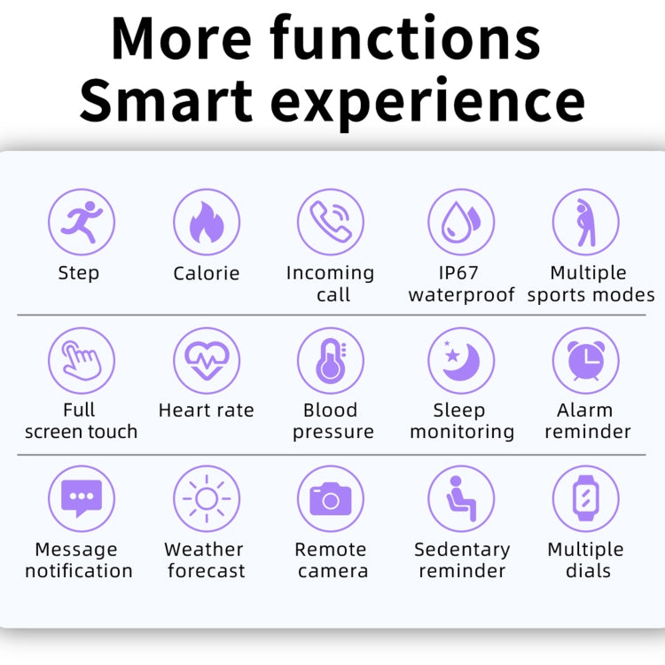 ZL02 Smart Watch – 1.28" Touch Screen, IP67 Waterproof, Heart Rate & Blood Pressure Monitor