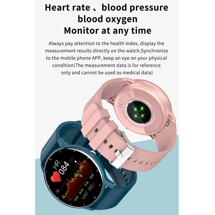 ZL02 Smart Watch – 1.28" Touch Screen, IP67 Waterproof, Heart Rate & Blood Pressure Monitor