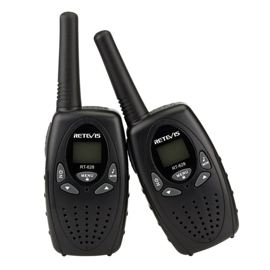 1 par RETEVIS RT628 0,5W Frecuencia de EE. UU. 462.550-467.7125MHz 22CHS Walkie Talkie portátil para niños, RT628 (Negro), RT628 (Blanco), RT628 (Rojo)