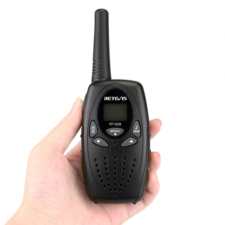 1 Paar RETEVIS RT628 0,5W US-Frequenz 462,550-467,7125MHz 22 Kanäle Handfunkgerät für Kinder, RT628 (Schwarz), RT628 (Weiß), RT628 (Rot)