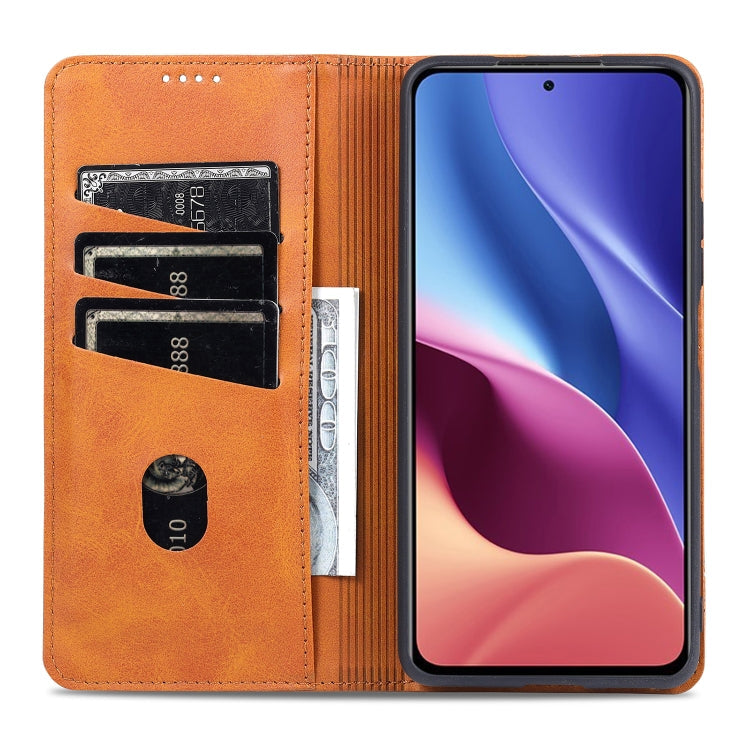 Magnetic Flip Leather Wallet Case with Card Slots – Xiaomi Poco F3 / Samsung Galaxy A32 4G