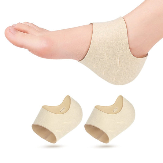 Soft Shockproof Heel Protector Pads with Cloth Cover (1 Pair)