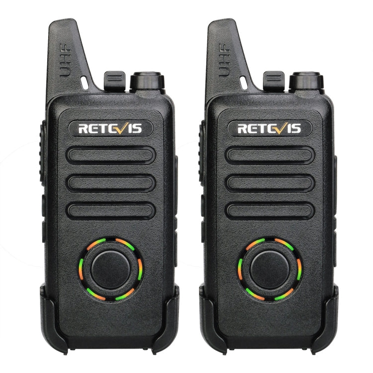 1 Paar RETEVIS RT22S US Frequenz 22CHS FRS Lizenzfreies Funkgerät Handfunkgerät, US Stecker, RT22S