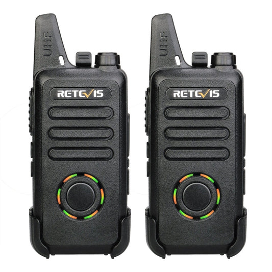 1 Paar RETEVIS RT22S US Frequenz 22CHS FRS Lizenzfreies Funkgerät Handfunkgerät, US Stecker, RT22S