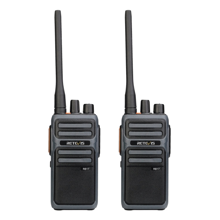 RETEVIS RB617 PMR446 Walkie Talkie Pair | 16CH License-Free Two-Way Radio | 4400mAh | Type-C