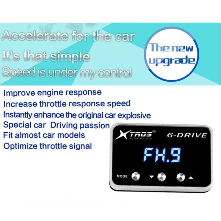 TROS TS-6Drive Potent Booster Elektronische Drosselklappensteuerung, Für Honda Shuttle 2015-