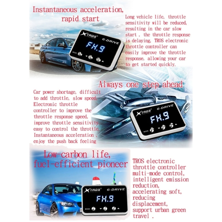 TROS TS-6Drive Potent Booster Elektronische Drosselklappensteuerung, Für Honda Shuttle 2015-