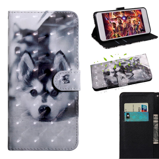 3D Painting Pattern Flip Wallet Case for Xiaomi Redmi 8A – Card Slots & Stand