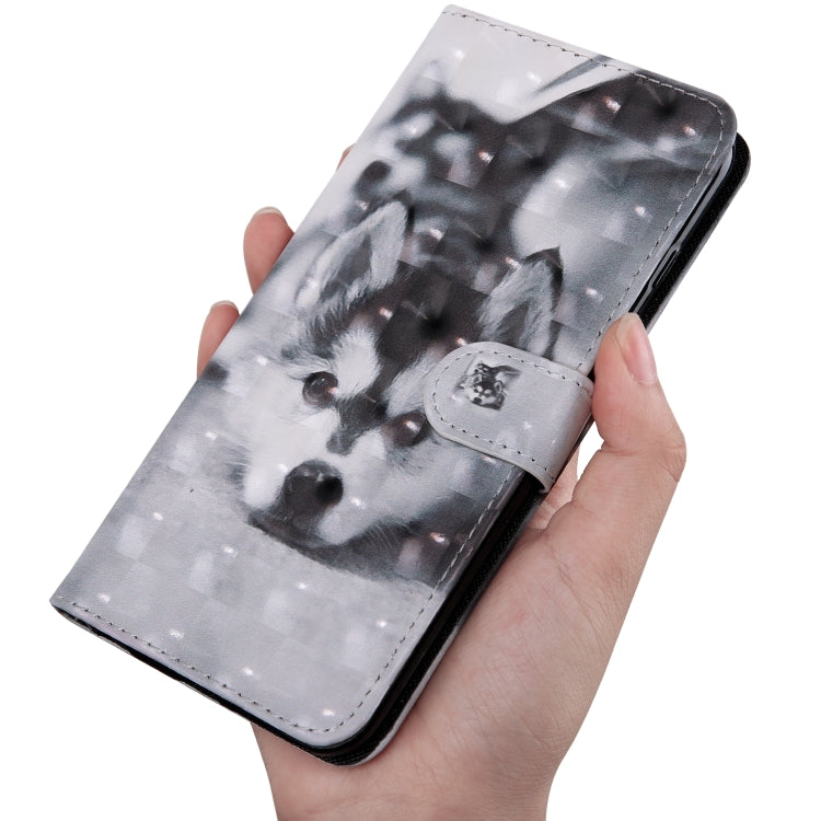 3D Painting Pattern Flip Wallet Case for Xiaomi Redmi 8A – Card Slots & Stand