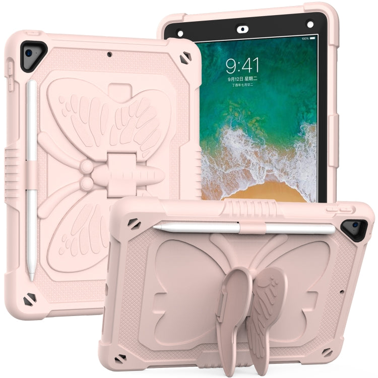 iPad Case with Butterfly Holder & Pen Slot – Fits iPad 9.7, 10.2, Air, Pro & Mini (2017–2024)