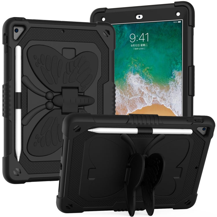 iPad Case with Butterfly Holder & Pen Slot – Fits iPad 9.7, 10.2, Air, Pro & Mini (2017–2024)