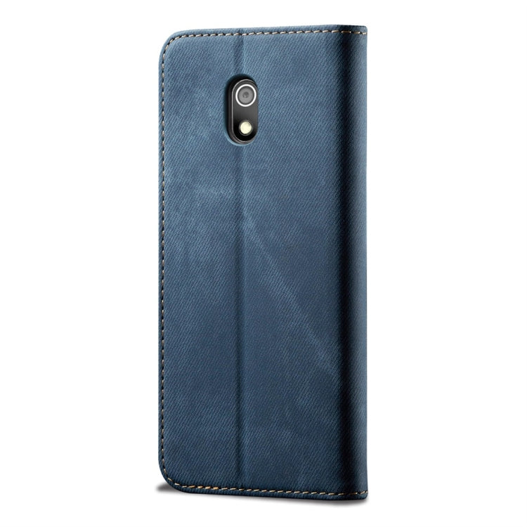 Denim Texture Flip Leather Wallet Case – Xiaomi Redmi 8A / Samsung Galaxy A10s