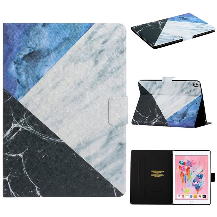 Funda de cuero con tapa horizontal de TPU con soporte y ranura para tarjetas y función de encendido/apagado automático, para iPad 4, para iPad 10.2 / 10.5, para iPad 9.7 (2017)