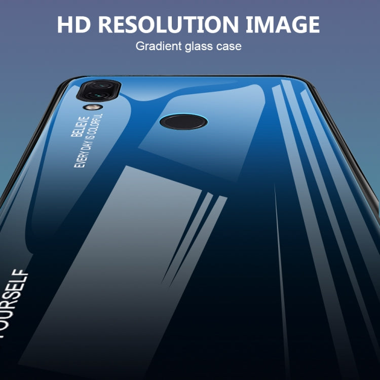 Gradient Colour Glass Phone Case – Xiaomi Redmi Note 7 / Huawei Mate 20 / Huawei P30 Lite