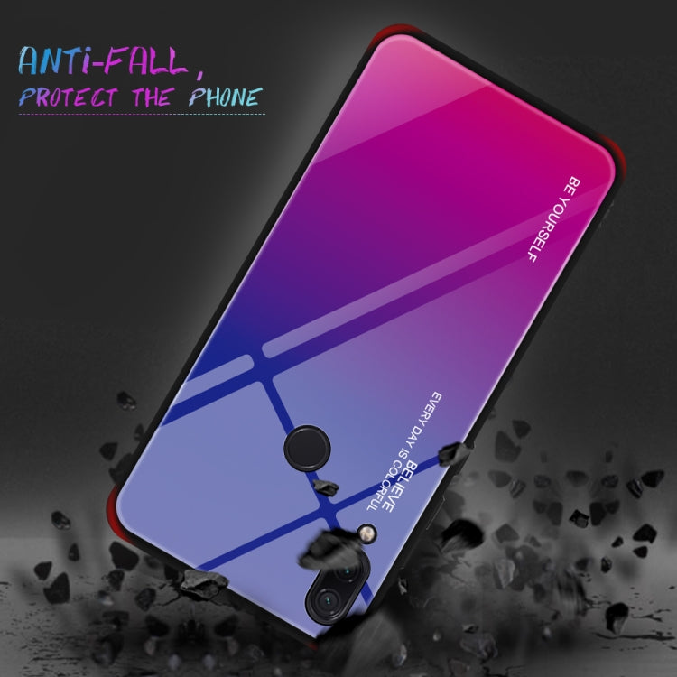 Gradient Colour Glass Phone Case – Xiaomi Redmi Note 7 / Huawei Mate 20 / Huawei P30 Lite
