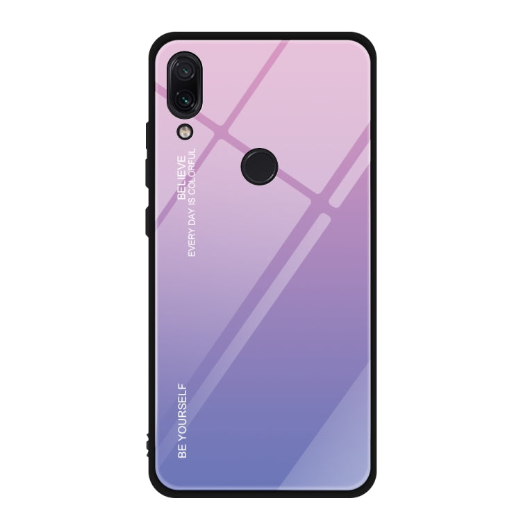 Gradient Colour Glass Phone Case – Xiaomi Redmi Note 7 / Huawei Mate 20 / Huawei P30 Lite