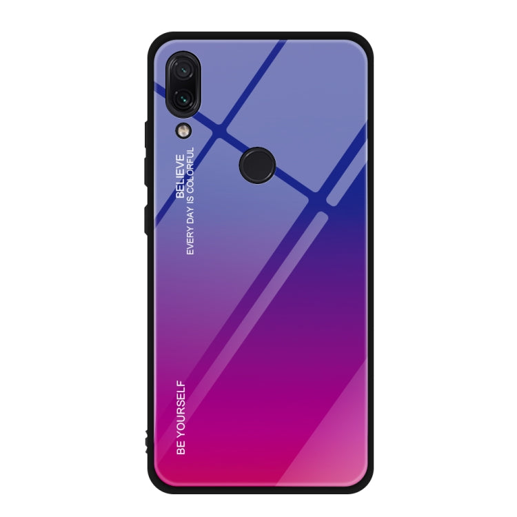 Gradient Colour Glass Phone Case – Xiaomi Redmi Note 7 / Huawei Mate 20 / Huawei P30 Lite
