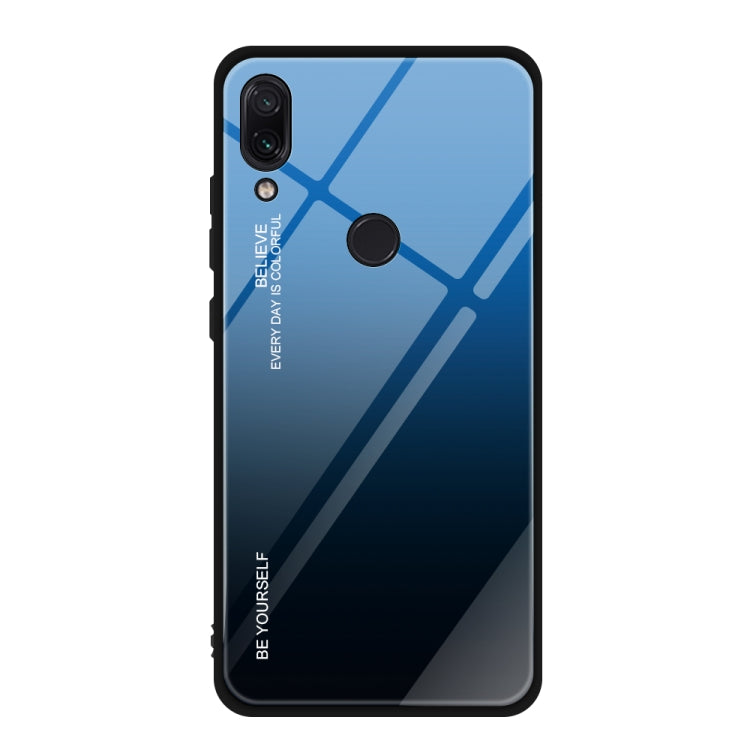 Gradient Colour Glass Phone Case – Xiaomi Redmi Note 7 / Huawei Mate 20 / Huawei P30 Lite