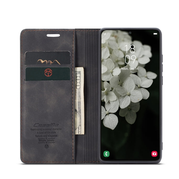 Funda tipo cartera CaseMe 013 de piel esmerilada retro – Samsung Galaxy S22+ y Xiaomi Redmi Note 11 Pro 5G