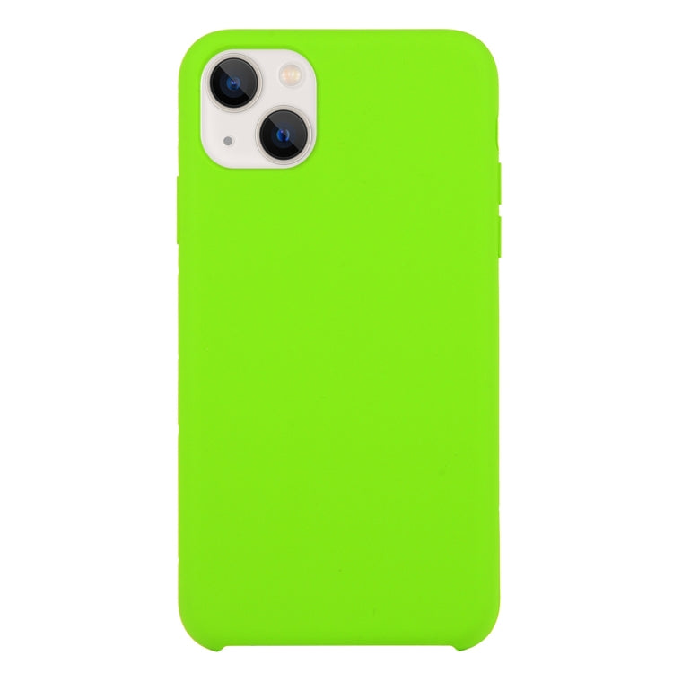 Solid Silicone Phone Case for iPhone 13 - Soft Touch Protection