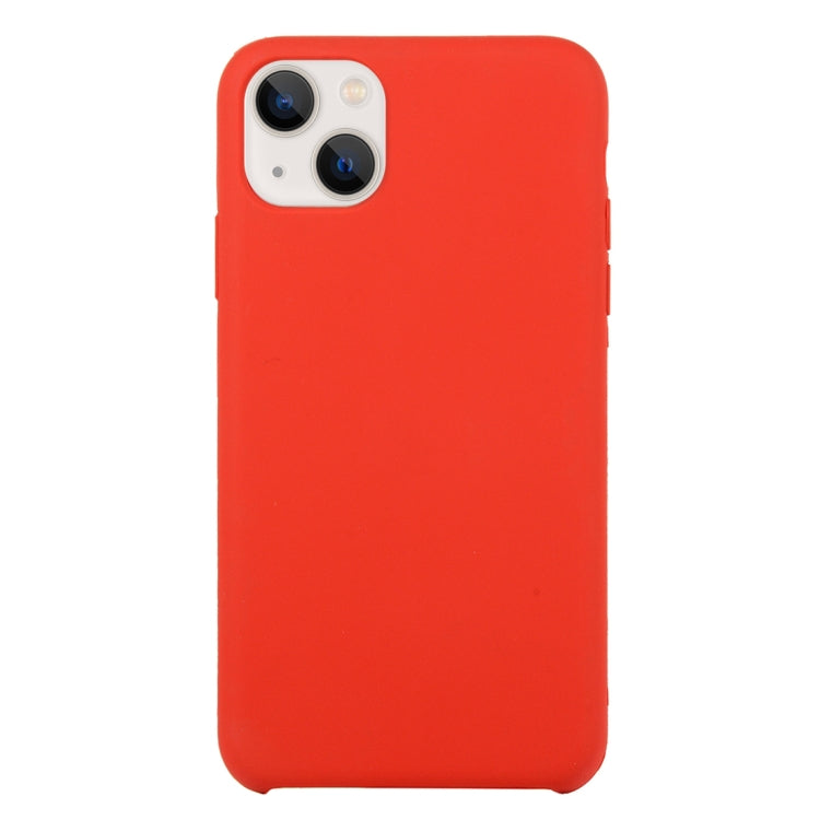 Solid Silicone Phone Case for iPhone 13 - Soft Touch Protection