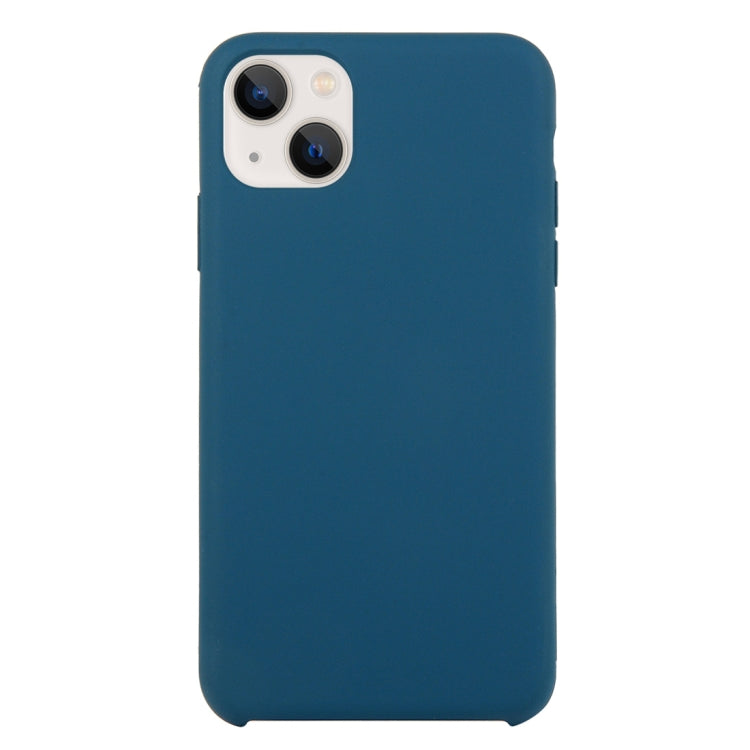Solid Silicone Phone Case for iPhone 13 - Soft Touch Protection