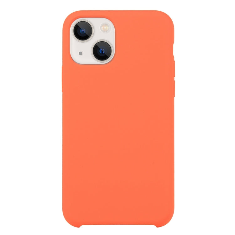 Solid Silicone Phone Case for iPhone 13 - Soft Touch Protection