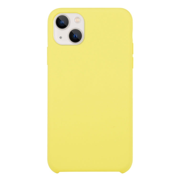 Solid Silicone Phone Case for iPhone 13 - Soft Touch Protection