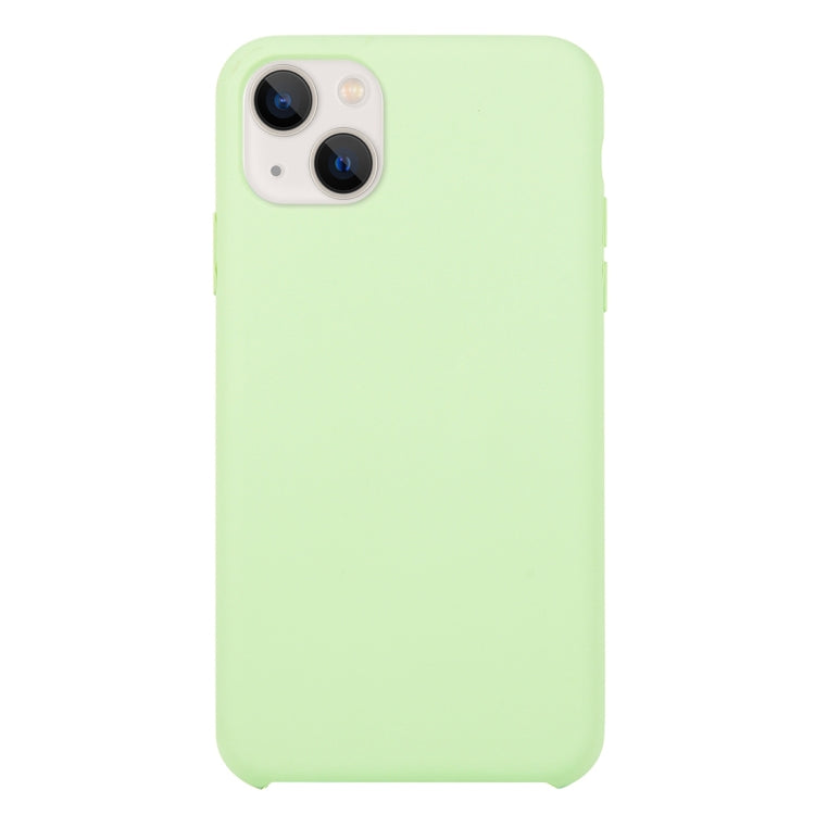 Solid Silicone Phone Case for iPhone 13 - Soft Touch Protection