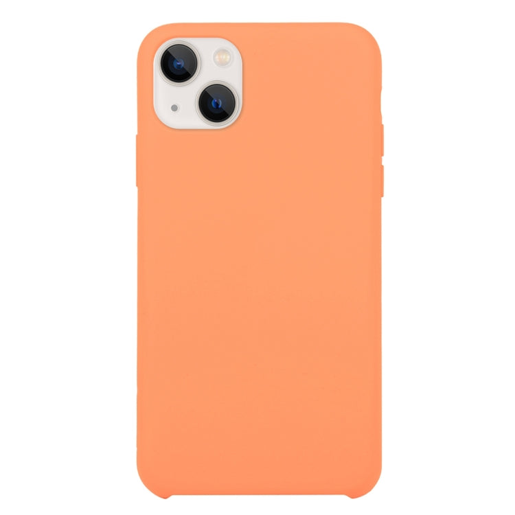 Solid Silicone Phone Case for iPhone 13 - Soft Touch Protection