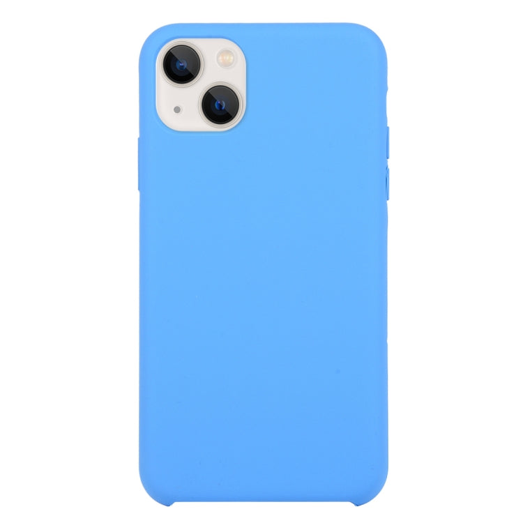 Solid Silicone Phone Case for iPhone 13 - Soft Touch Protection