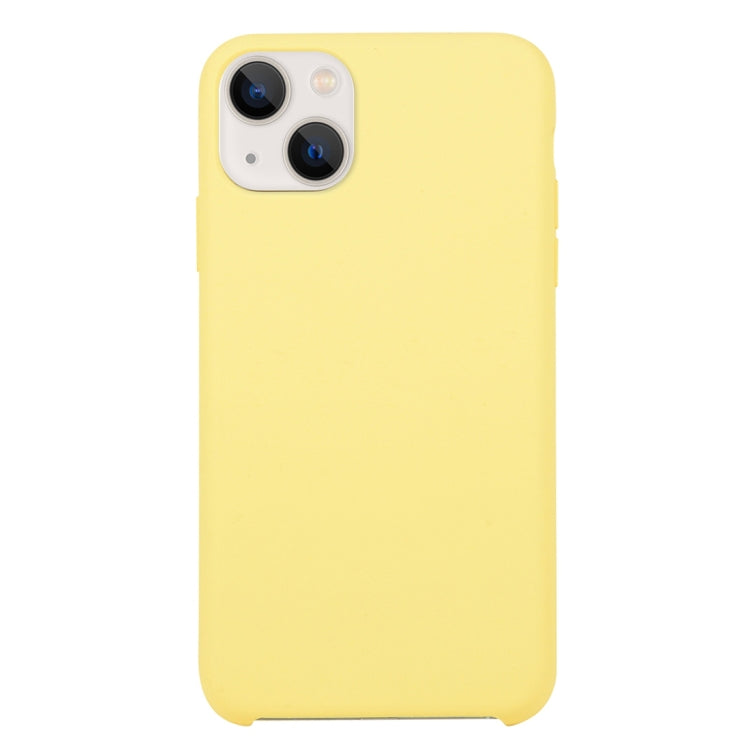 Solid Silicone Phone Case for iPhone 13 - Soft Touch Protection