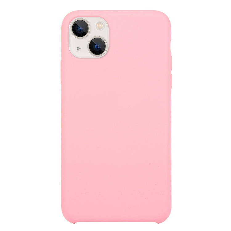 Solid Silicone Phone Case for iPhone 13 - Soft Touch Protection