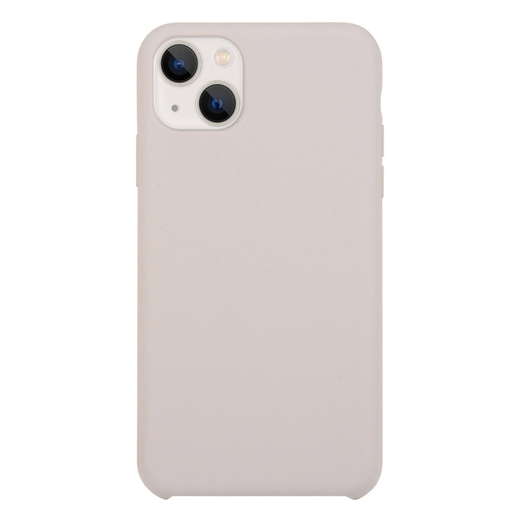 Solid Silicone Phone Case for iPhone 13 - Soft Touch Protection