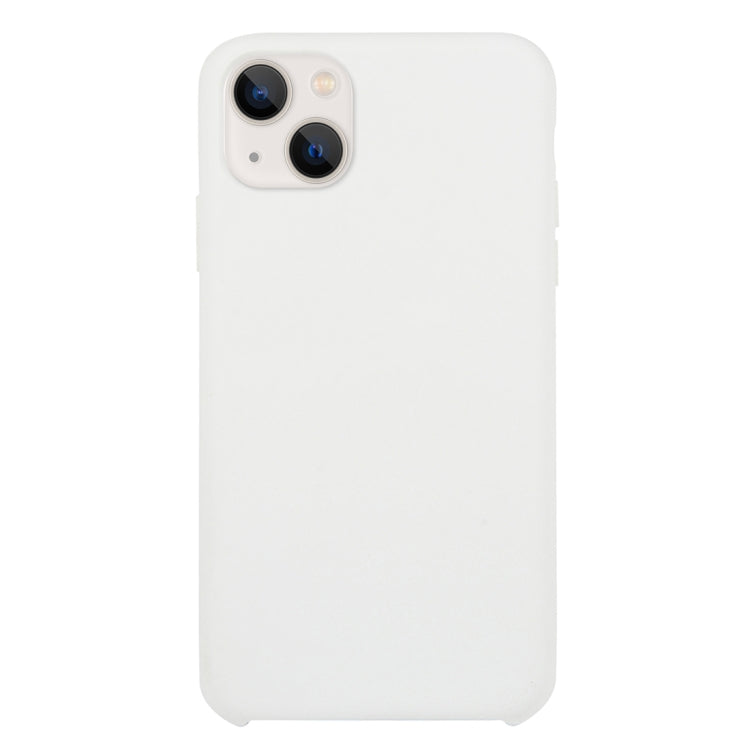 Solid Silicone Phone Case for iPhone 13 - Soft Touch Protection
