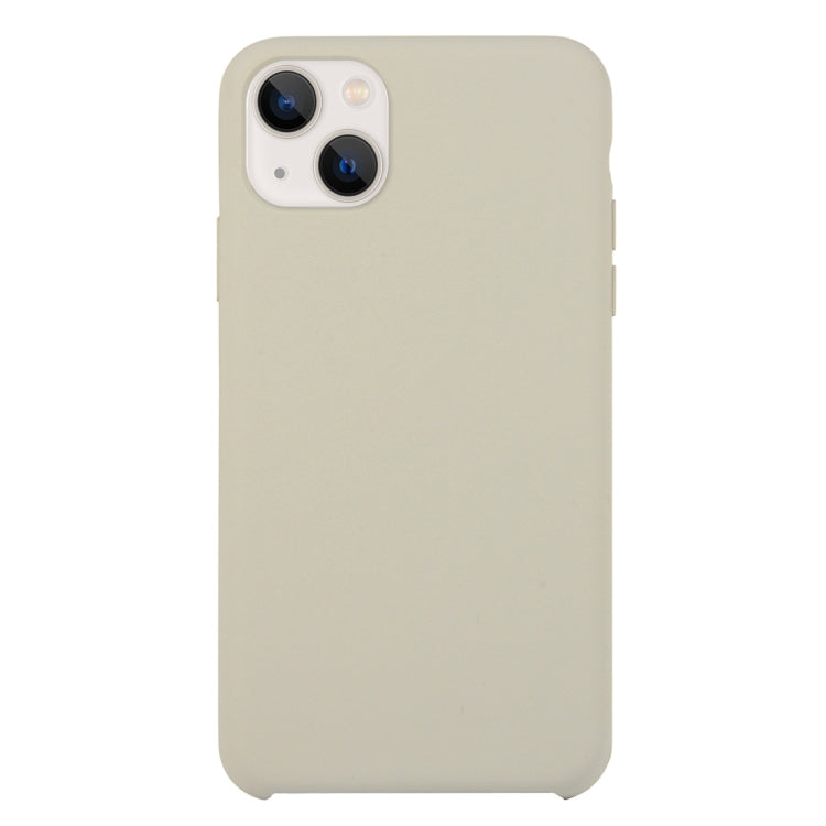 Solid Silicone Phone Case for iPhone 13 - Soft Touch Protection