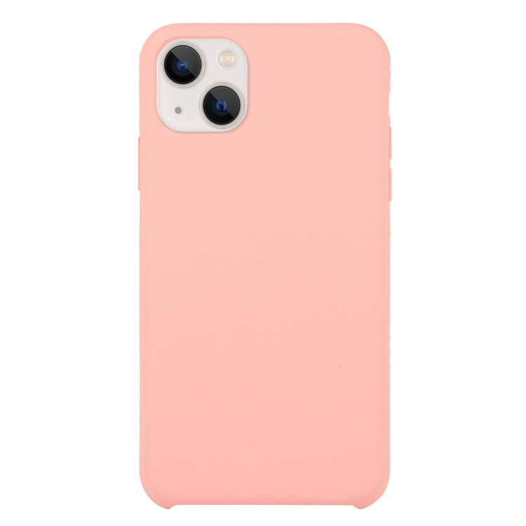Solid Silicone Phone Case for iPhone 13 - Soft Touch Protection